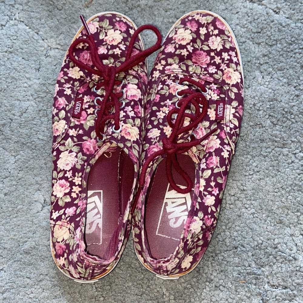 Floral Vans